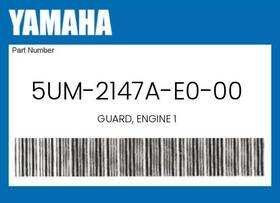 5um-2147a-e0-00 Yamaha Genuine Guard Engine 1 -