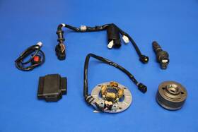5xc-85540-r0-00 Yamaha 2009 09 Yz250f Yz 250f Electrical System Stator Flywheel Coil Cdi Harness Wire