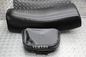 5y3-24770-00-00 Yamaha 1983 Xt550 Front Seat Saddle With Tool Bag
