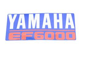 7lv-24161-10-00 Yamaha New Oem Ef6000 Emblem Decal Nos