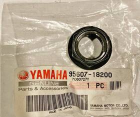 95607-18200-00 Yamaha New Black 18mm Self-locking Flange U-nut