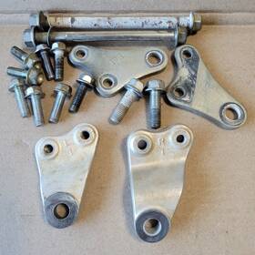 B7b-21425-00-00 Yamaha Brackets Engine Motor Frame Mounting Front Lowers Uppers Bolts 2019 2020 Yz250f