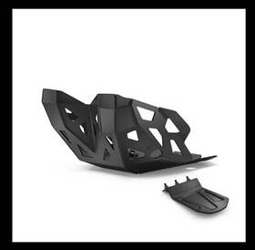 Brl-f84r0-v0-00 Yamaha 2025 Xtz Tenere 700 Black Heavy Duty Aluminum Skid Plate