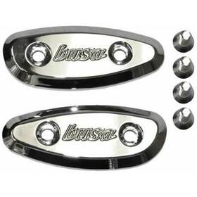 1300r Yana Shiki A2951 Chrome Mirror Block-offs Set - Suzuki Gsx Hayabusa All Years