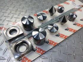 A4261b Yana Shiki Axle Dress Up Kit Black 2006-2017 Kawasaki Zx14/ Zx14r