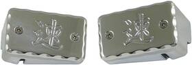 A4291d-2 Yana Shiki 99 - 17 Suzuki Hayabusa Chrome Brake And Clutch Reservoir Cover Cnc Billet New Usa