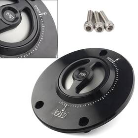 Yeahmotousa 421114399529 Fuel Gas Tank Cap Cover For Kawasaki Z800 Z1000 Ninja Zx6r Zx10r Er-6n Cnc Ye