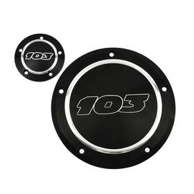 Yhmtivtu 663274867894 Black 103 Derby Cover And Timer Timing Engine Covers Fit For Harley Dyna Softail