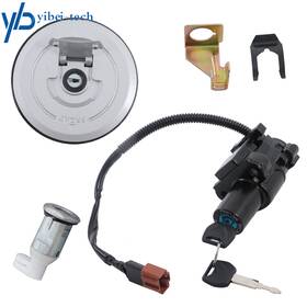 Yi267449t Yibei-tech Ignition Switch Lock Fuel Gas Cap Key For Honda Cbr500r Cb500f Cb500x 2013-2018