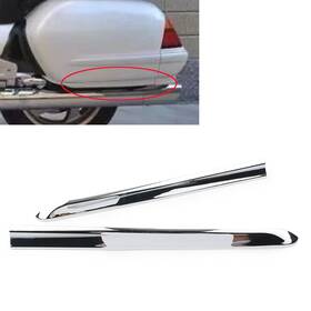 Zdl-kabusikikaisya1989us 890000766736 Saddlebag Mouldings Left Right Set Chrome Fit Honda Goldwing Gl1800 2001-2011 Us