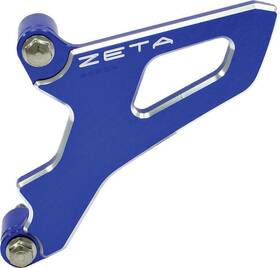Ze80-9024 Zeta Front Sprocket Drive Cover Blue #ze80-9024 For Suzuki/yamaha