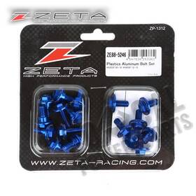 Ze88-5246 Zeta Aluminum Body Bolt Kit - Blue