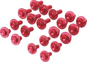 Ze88-5252 Zeta Aluminum Bolt Kit Red