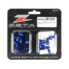 Ze88-5546 Zeta Aluminum Body Bolt Kit - Blue