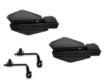 Powermadd Star Series Hand Guards Tri Mount Black Sportsman Scrambler Hawkeye. Fixed Price $90.00.