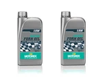 2 Bottles Motorex 15W Racing Fork Oil Low Friction Motorcycle 1L. Fixed Price $44.99.