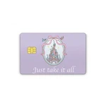 Credit Card Skin Sticker Just Take All Castle Decal. Fixed Price $9.99.