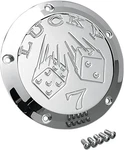 Joker Billet Derby Cover Lucky Chrome Mount Dyna Wide Glide 99-17. Fixed Price $180.41.