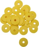 Fast-trac Air Lite Round Poly Backer Plates Yellow 24-PACK. Fixed Price $17.03.