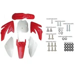 Red Plastic Frame Fender Body Kit + Bolt For CRF70 Dirt Bike Taotao 125CC 150CC. Fixed Price $63.25.