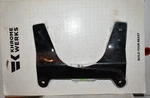 Khrome Werks 264870 Round Side Plates Gloss Black 1504-0100 H1. Fixed Price $158.00.