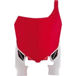 Acerbis Raptor Number Plate - Red/white 2527411005. Fixed Price $39.10.