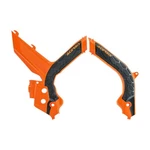 Acerbis Black/orange X-grip Frame Guards 2783155225. Fixed Price $45.88.