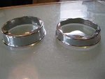 Harley Wild 1 W0032 W0033 Chrome Front Hub Flange Fits Flstc 87-92 84-96. Fixed Price $14.71.