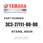 Yamaha Genuine Oem Parts Stand, Main 3C3-27111-00-00 For FZ1. Fixed Price $191.75.