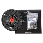 Twm Keyless Quick Release Action Red Fuel Cap For Aprilia Tuono V4 1100 2015-24. Fixed Price $141.04.