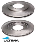 Ultima Front Vented Disc Brake Rotor Set For Suzuki XL-7 JA627 H27A 2.7L V6. Fixed Price $114.26.