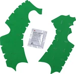 Athena Rubber Frame Pads - Green M7338V. Fixed Price $42.53.