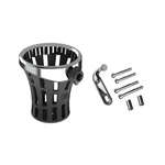 Ciro Chrome Big Ass Drink Holder Gen 2 With Perch Mount Harley 55810 Cup Bottle. Fixed Price $96.99.