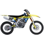 Factory Effex Evo 19 Shroud Graphic Kit Suzuki 25-01424. Fixed Price $52.29.