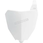 Acerbis White Front Number Plate - 2780390002. Fixed Price $24.88.