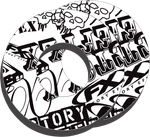 Factory Effex Donuts 10-67910 Durable Motorcycle Handlebar Grips. Fixed Price $5.86.