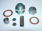 1967-77 Norton Commando, Oem, Complete Oil Pressure Relief Valve, England. Fixed Price $89.95.
