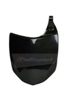 Polisport Front Number Plate Plastic Black Kawasaki KX250F KX450F 2009-2012. Fixed Price $34.23.