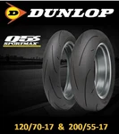 Dunlop Sportmax Q5S 120/70ZR17 & 200/55ZR17 Tire Set Ducati Aprilia Bmw. Fixed Price $435.18.