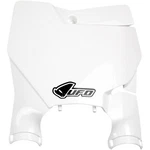 Ufo Stadium Number Plate With Fork Guards - Ktm White KT04080042. Fixed Price $35.18.