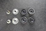 Yamaha XV750 XV920 Virago Battery Tray Box Rubber Damper Cushions. Fixed Price $25.00.