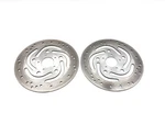 Left Right Front Brake Rotor Disc Set 2007 Harley Sportster 1200 Roadster 3363. Fixed Price $84.69.