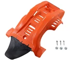 Acerbis - 2736365225 Skid Plate, Orange 16/BLACK. Fixed Price $69.99.