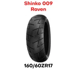 New Shinko 009 Raven Motorcycle Tire Rear 160/60-17 17" Zr. Fixed Price $125.95.