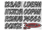 Hardline Series Registration Kits Silver/black SIBKG400. Fixed Price $29.99.