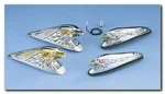 Drag Specialties Eagle Head Fender Ornament Gold Eyes Motorcycle 91-6608-BC312. Fixed Price $42.35.