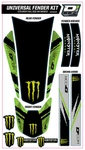 Dcor Universal Fender Trim Decals - Monster Green Motorcycle Dirt Bike. Fixed Price $56.87.