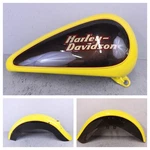 Harley-davidson 1999 Evo Heritage Painted Tins Set Yellow Pearl 98400E075. Fixed Price $1995.00.