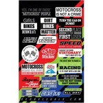 Dcor 40-90-121 Universal Decal Sheet Mototalk 4MLL.. Fixed Price $25.26.