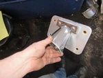 1998 Suzuki VL1500 Intruder License Plate Bracket. Fixed Price $25.00.
